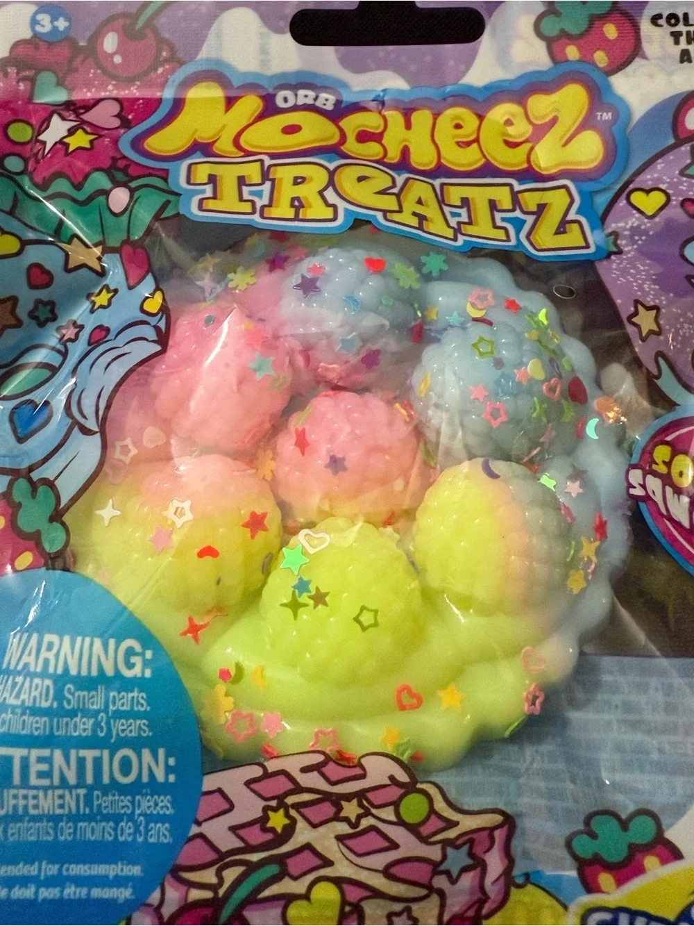 ORB Mocheez Treatz Pastel Rainbow Squishy Sensory Toy